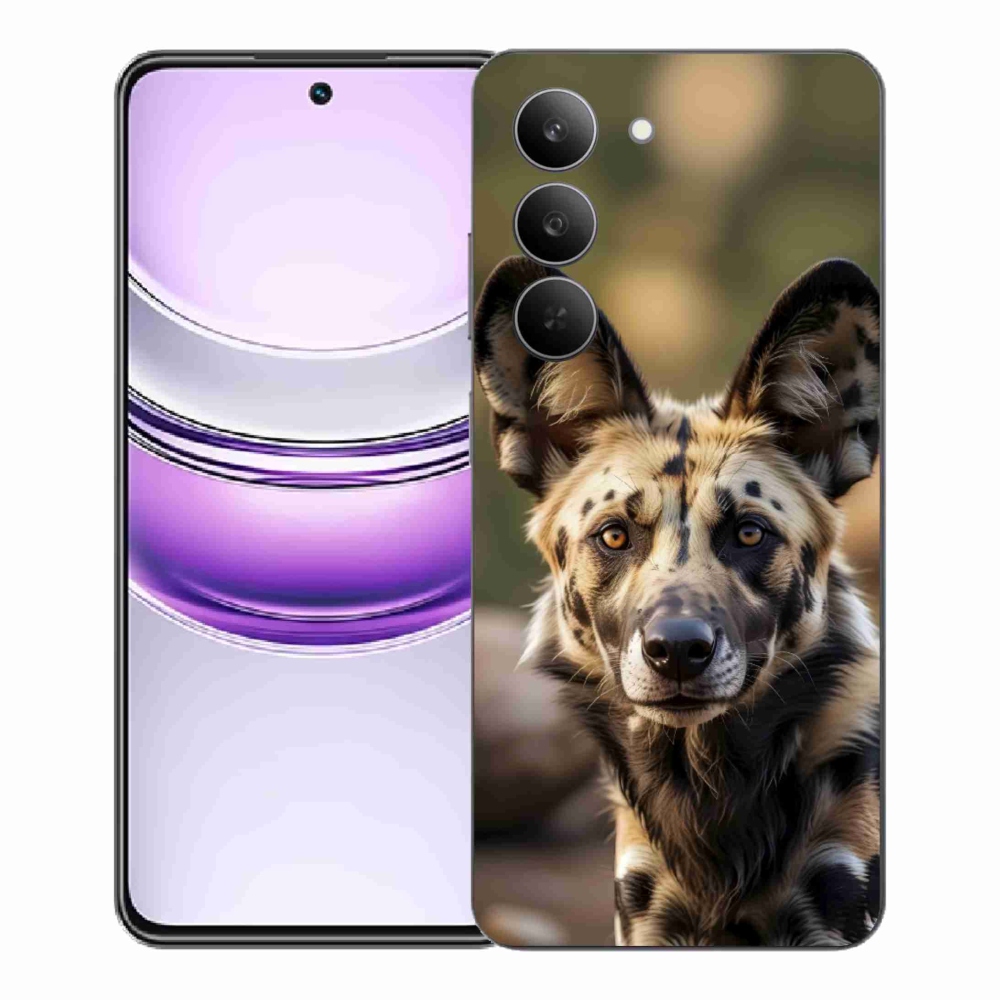 mmCase gél tok a Realme 14x 5G-hez – afrikai vadkutya