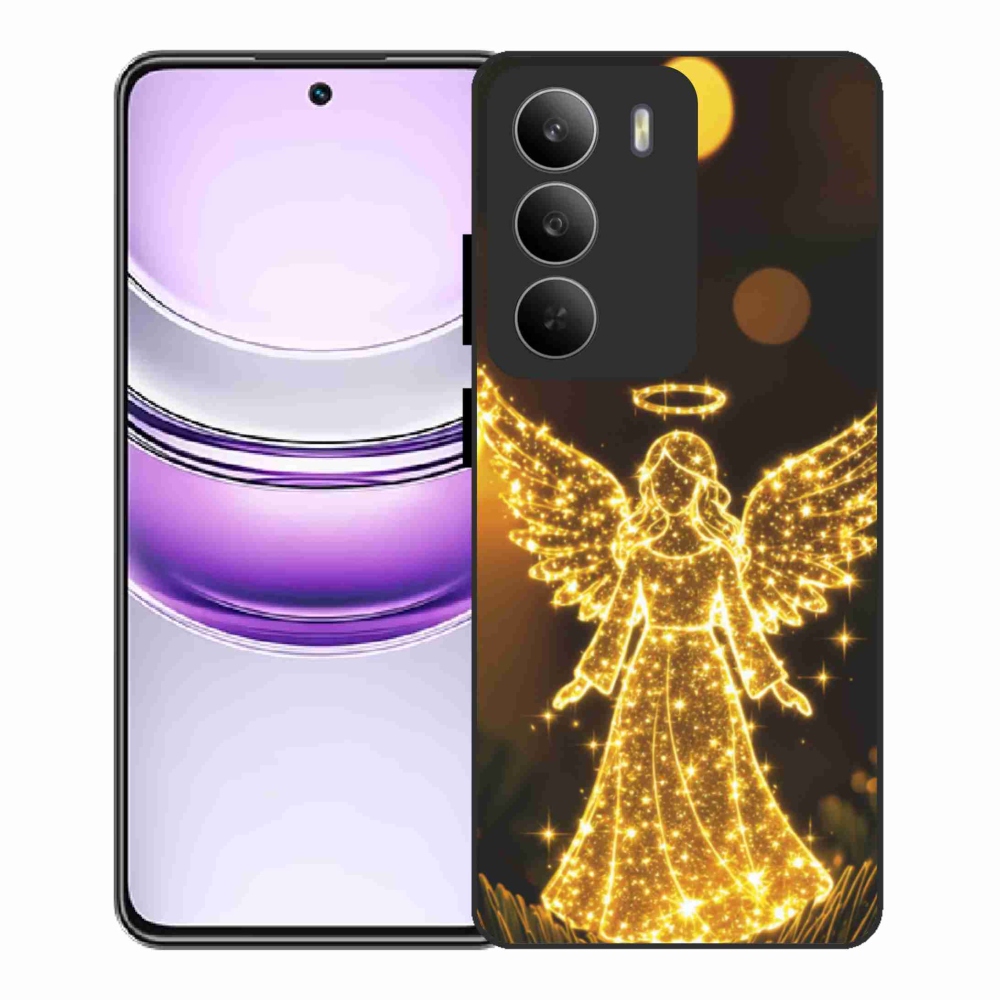 Gél borító mmCase a Realme 14x 5G készülékhez - angyal