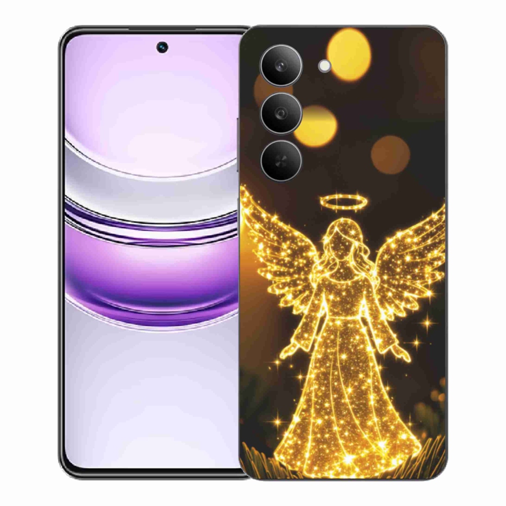 Gél borító mmCase a Realme 14x 5G készülékhez - angyal