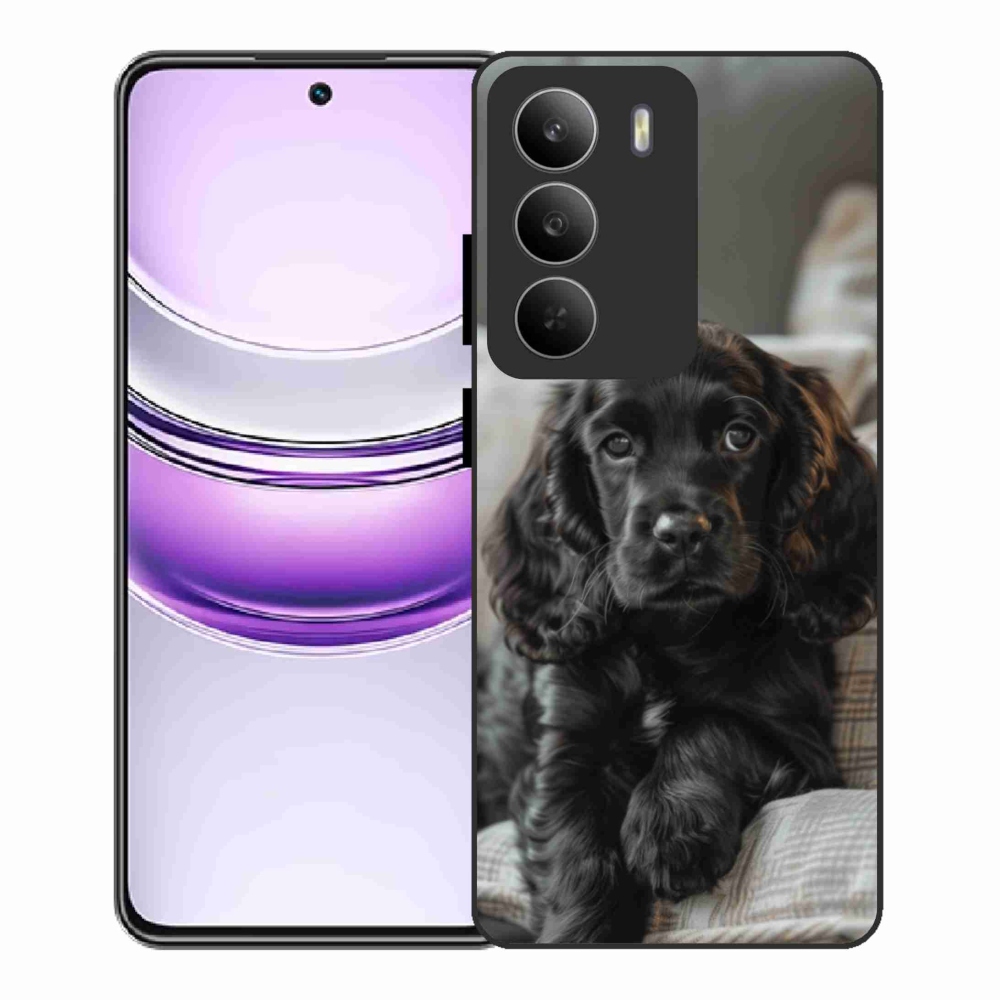 Zselés borítás mmCase a Realme 14x 5G készülékhez - English Cocker Spaniel