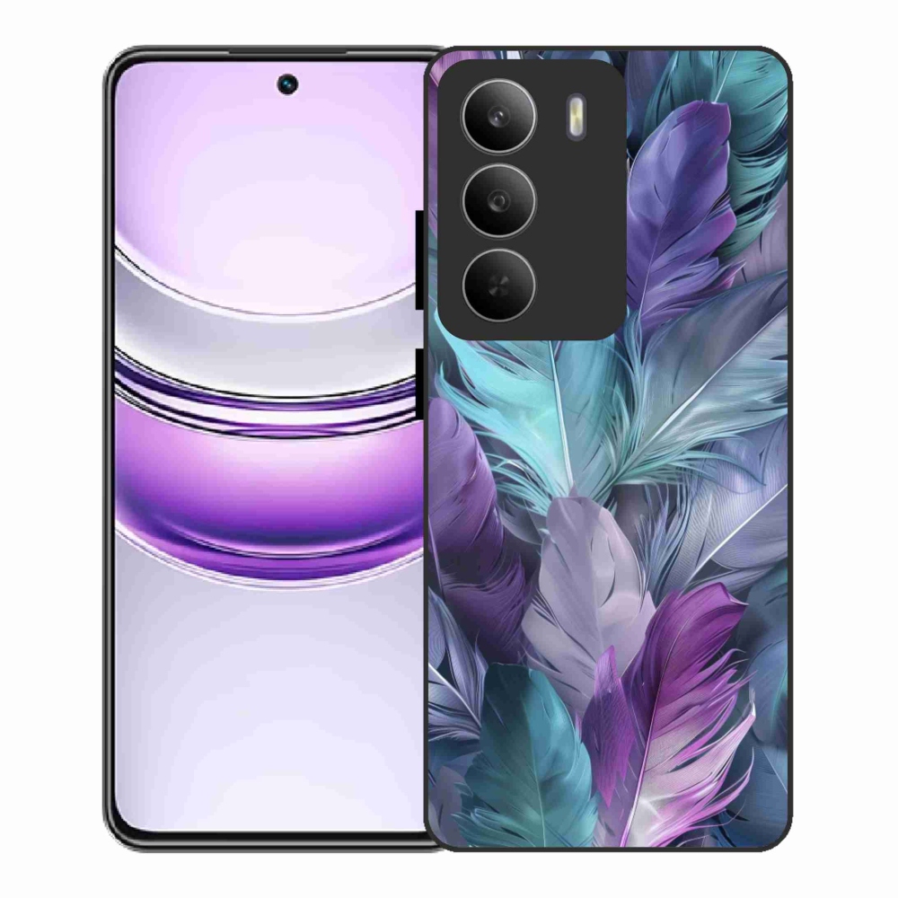 Zselés borítás mmCase a Realme 14x 5G készülékhez - színes toll 2