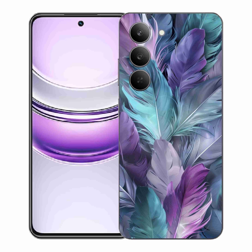 Zselés borítás mmCase a Realme 14x 5G készülékhez - színes toll 2