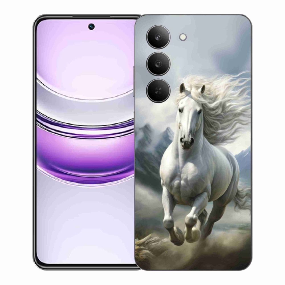 mmCase géltok a Realme 14x 5G-hez – futó fehér ló 3