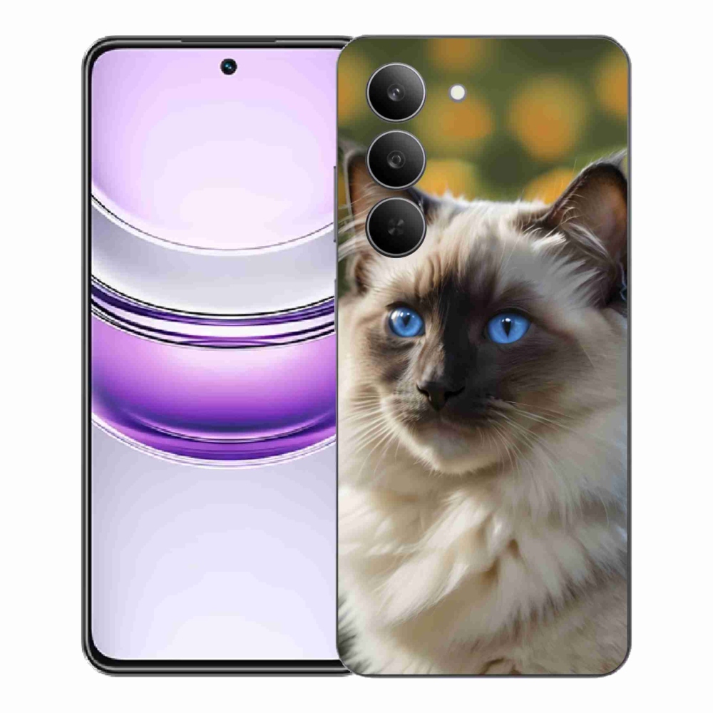 Gél borító mmCase a Realme 14x 5G készülékhez - fehér rongybaba