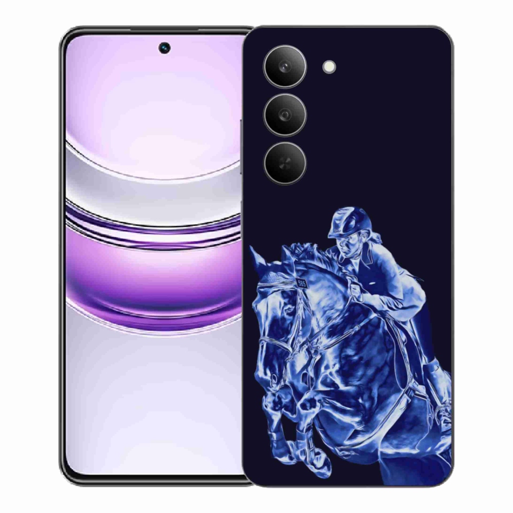 Gél borítás mmCase a Realme 14x 5G számára - versenyló