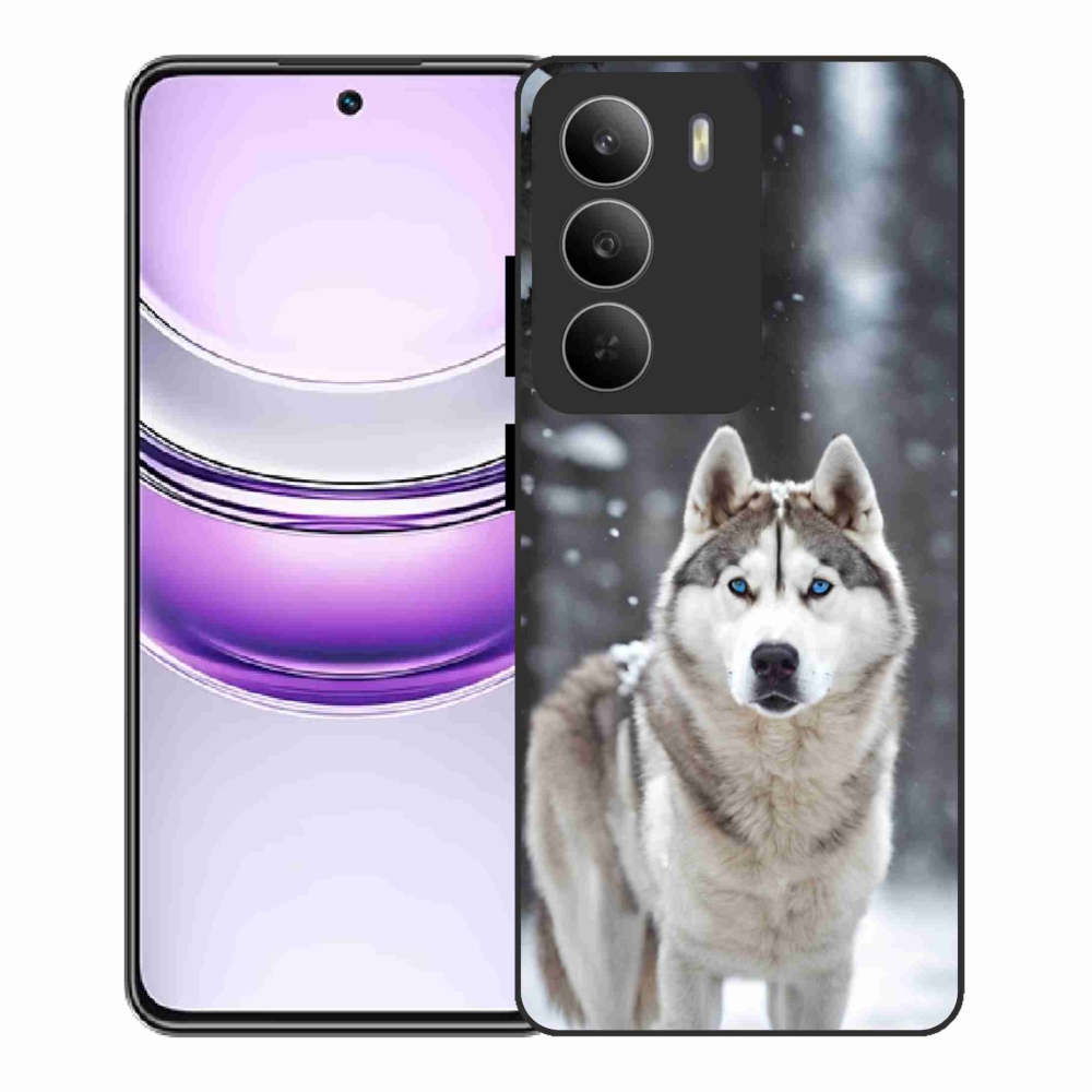 Gél borítás mmCase a Realme 14x 5G - husky 2 számára
