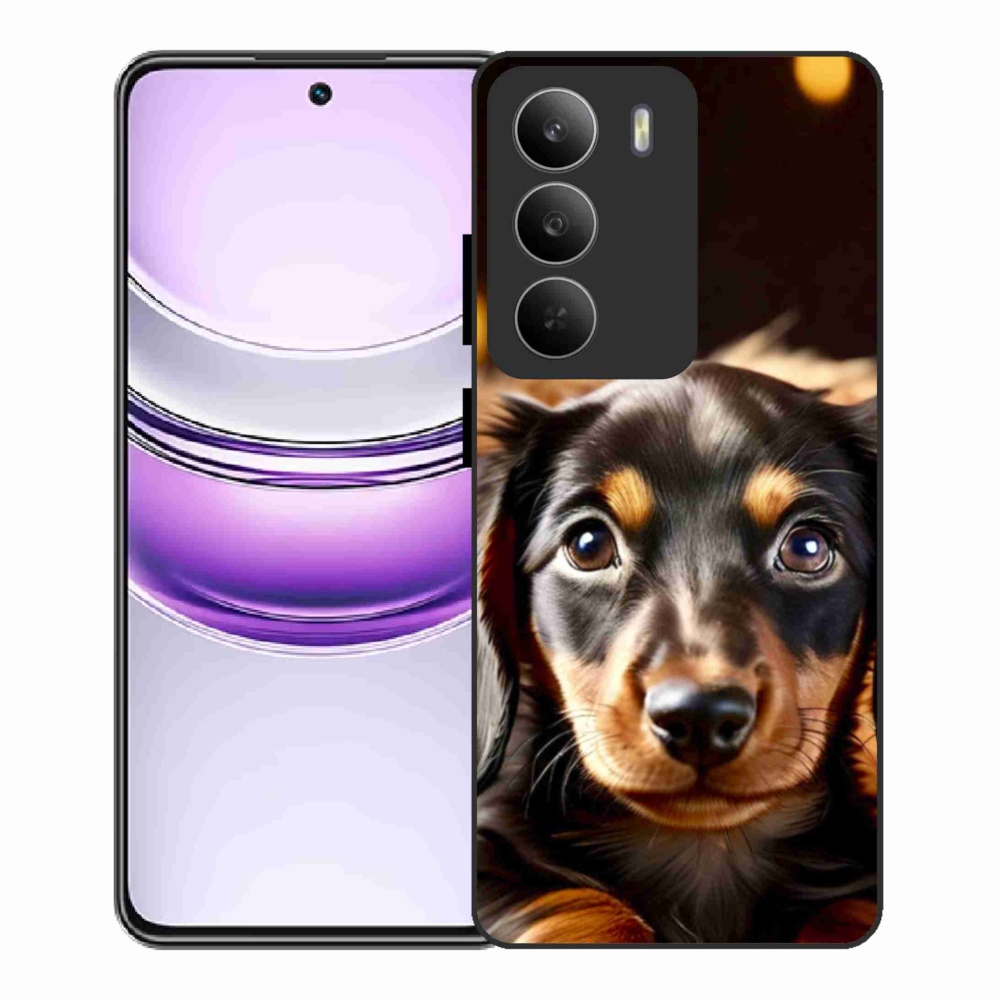 Gél borítás mmCase a Realme 14x 5G készülékhez - tacskó