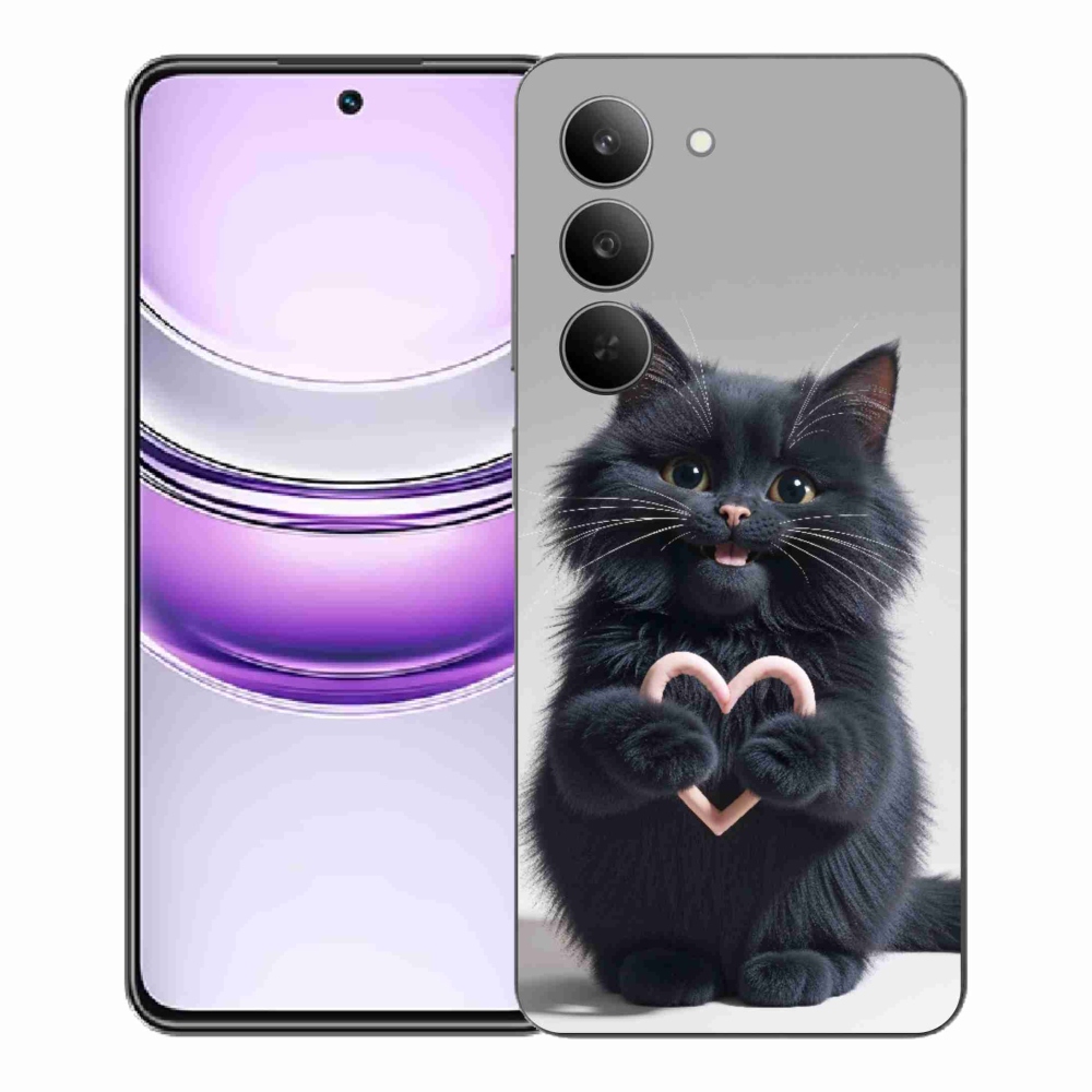 mmCase géltok a Realme 14x 5G-hez – Macska szerelem 3