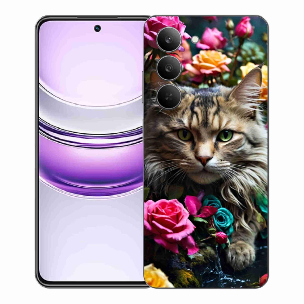 Gél borítás mmCase a Realme 14x 5G készülékhez - Cat's Eye View 2
