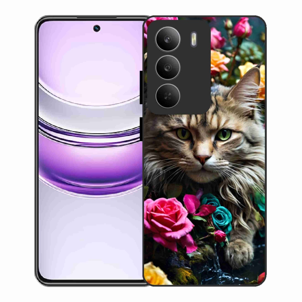 Gél borítás mmCase a Realme 14x 5G készülékhez - Cat's Eye View 2