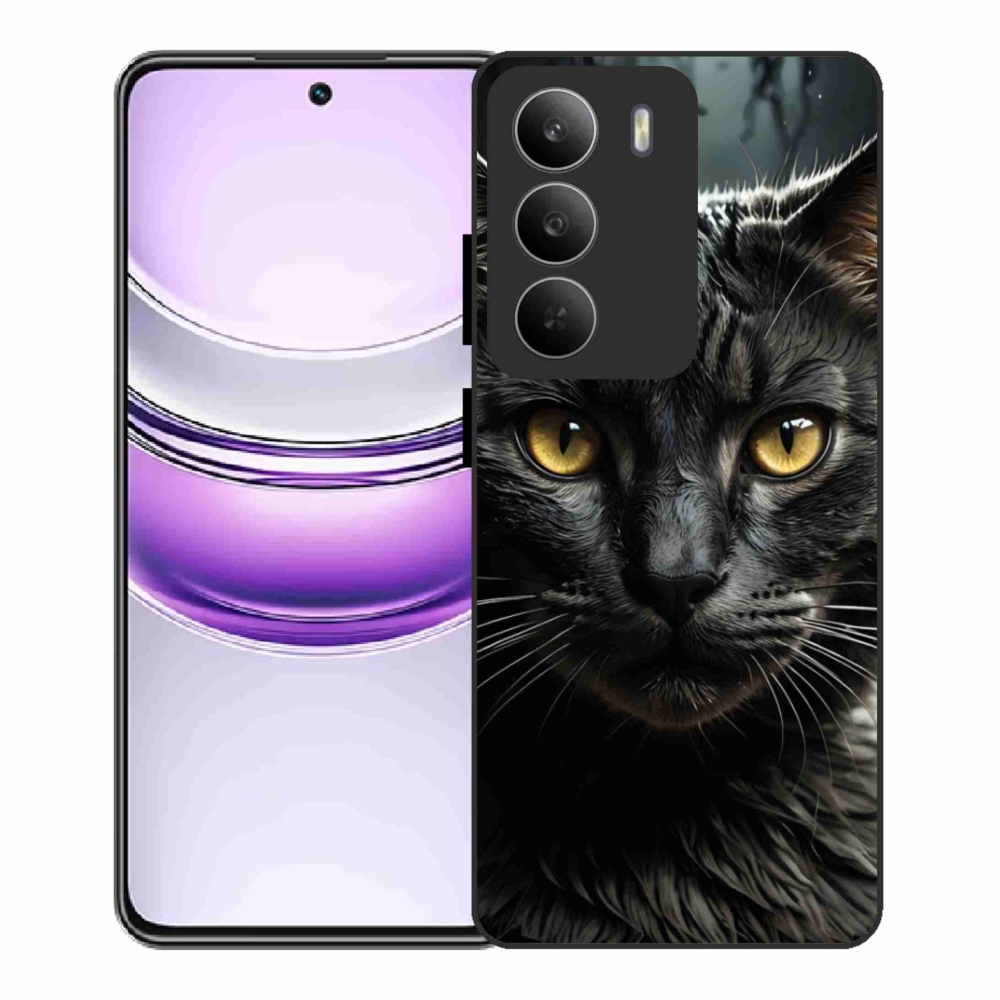 Zselés borítás mmCase a Realme 14x 5G készülékhez - cat view 3