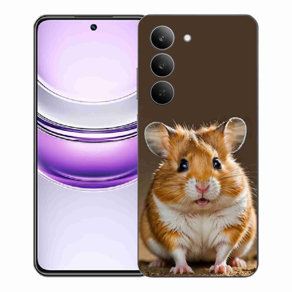 Zselés borítás mmCase a Realme 14x 5G készülékhez - hörcsög