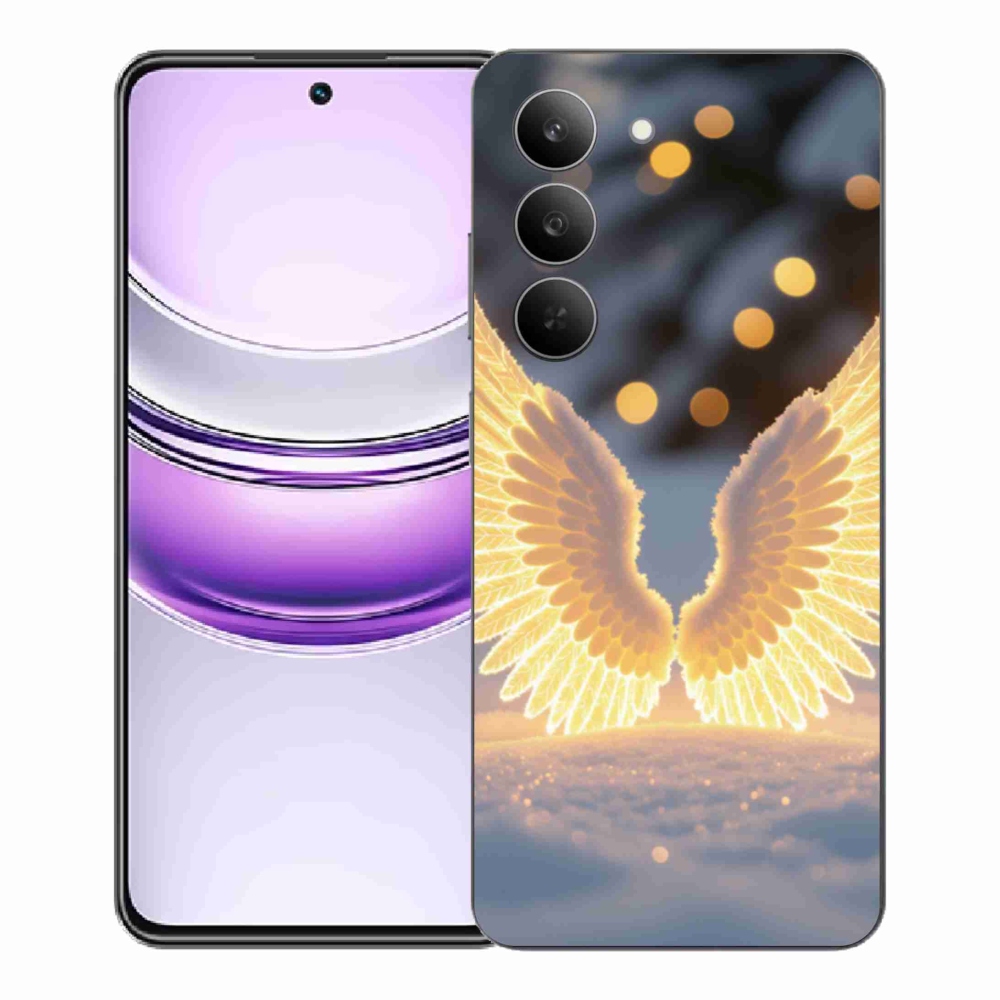 Zselés borítás mmCase a Realme 14x 5G készülékhez - szárnyak