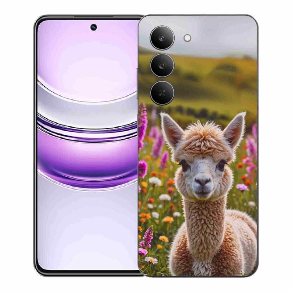 mmCase géltok a Realme 14x 5G-hez – láma a réten