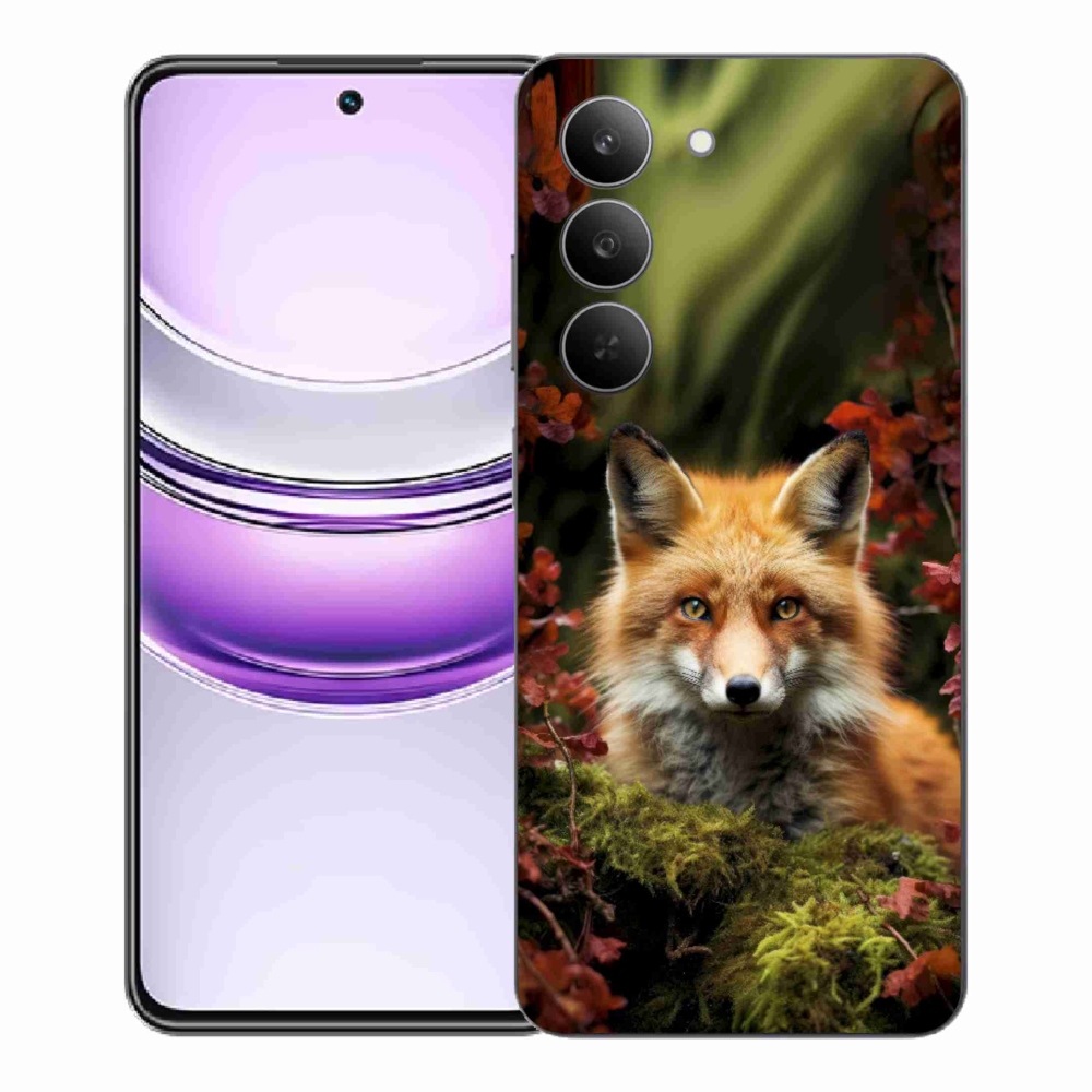 mmCase gél tok a Realme 14x 5G-hez – róka az erdőben