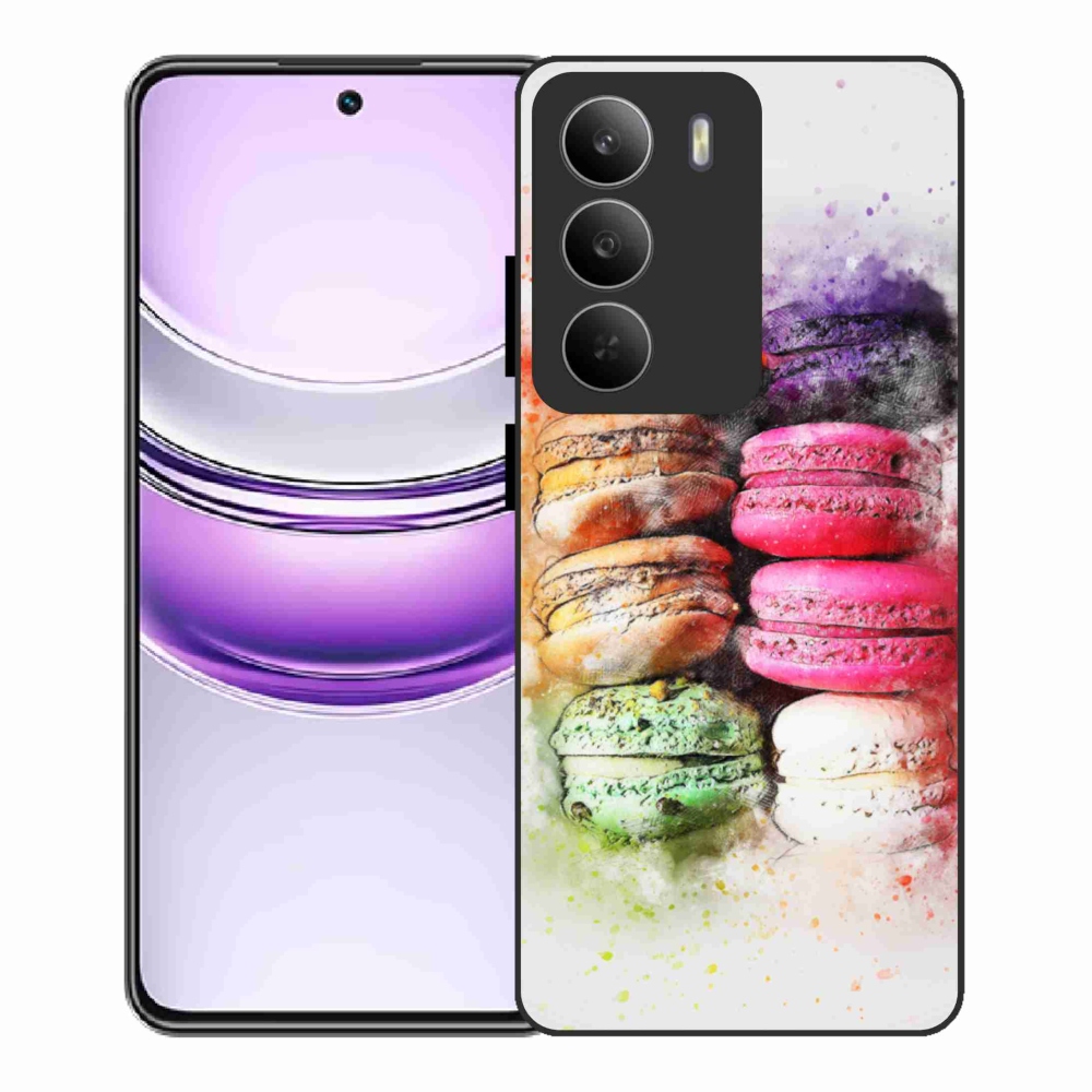 Zselés borítás mmCase a Realme 14x 5G készülékhez - makrók