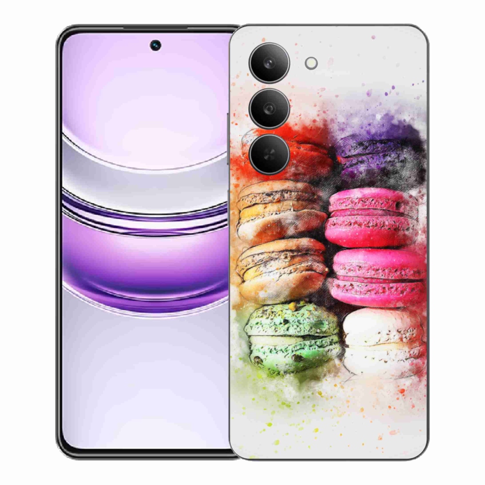 Zselés borítás mmCase a Realme 14x 5G készülékhez - makrók