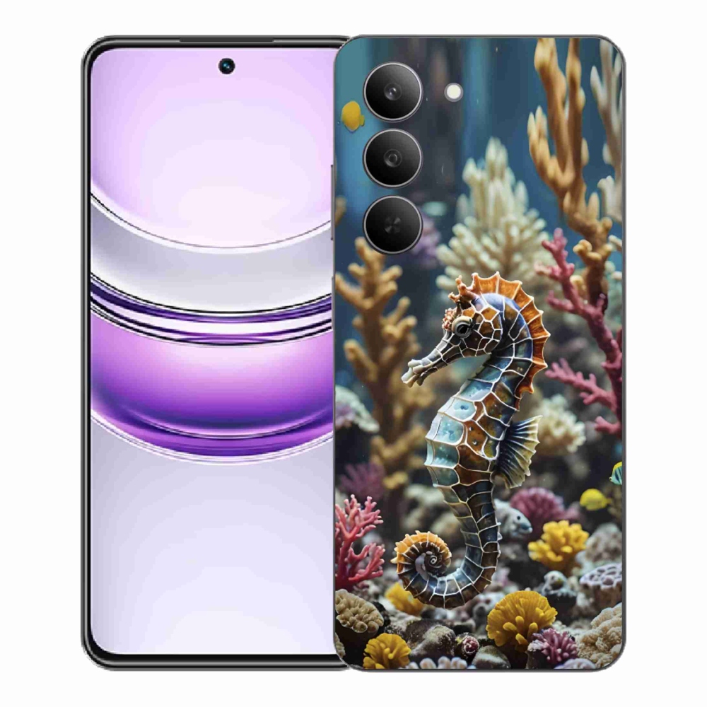 mmCase gél tok a Realme 14x 5G-hez – tengeri csikóhal 2