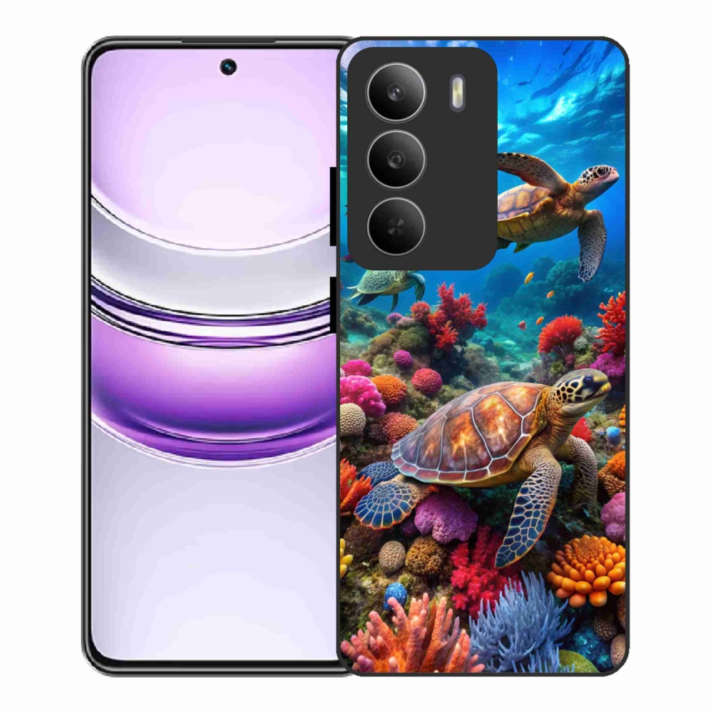 Gél borítás mmCase a Realme 14x 5G készülékhez - Sea World 2