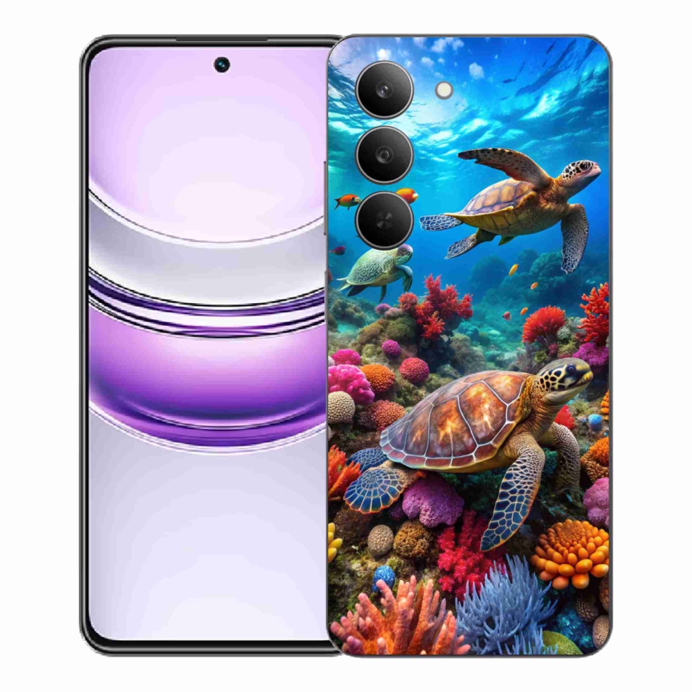 Gél borítás mmCase a Realme 14x 5G készülékhez - Sea World 2