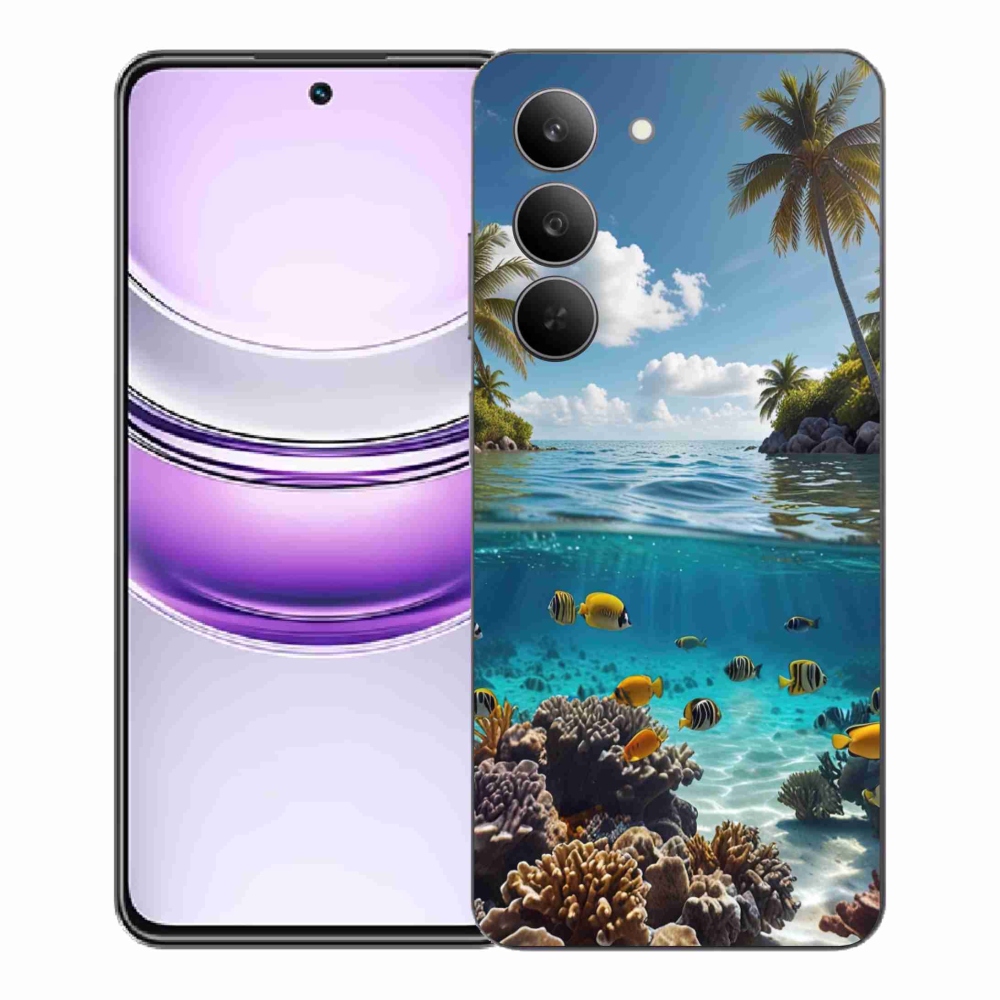Gél borítás mmCase a Realme 14x 5G készülékhez - Sea World 4