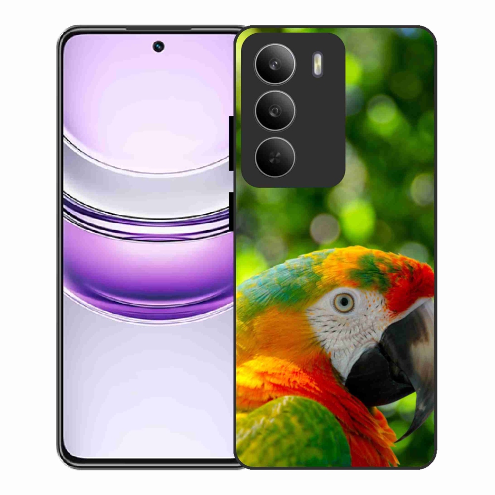 Gél borítás mmCase a Realme 14x 5G készülékhez - papagáj ara 3