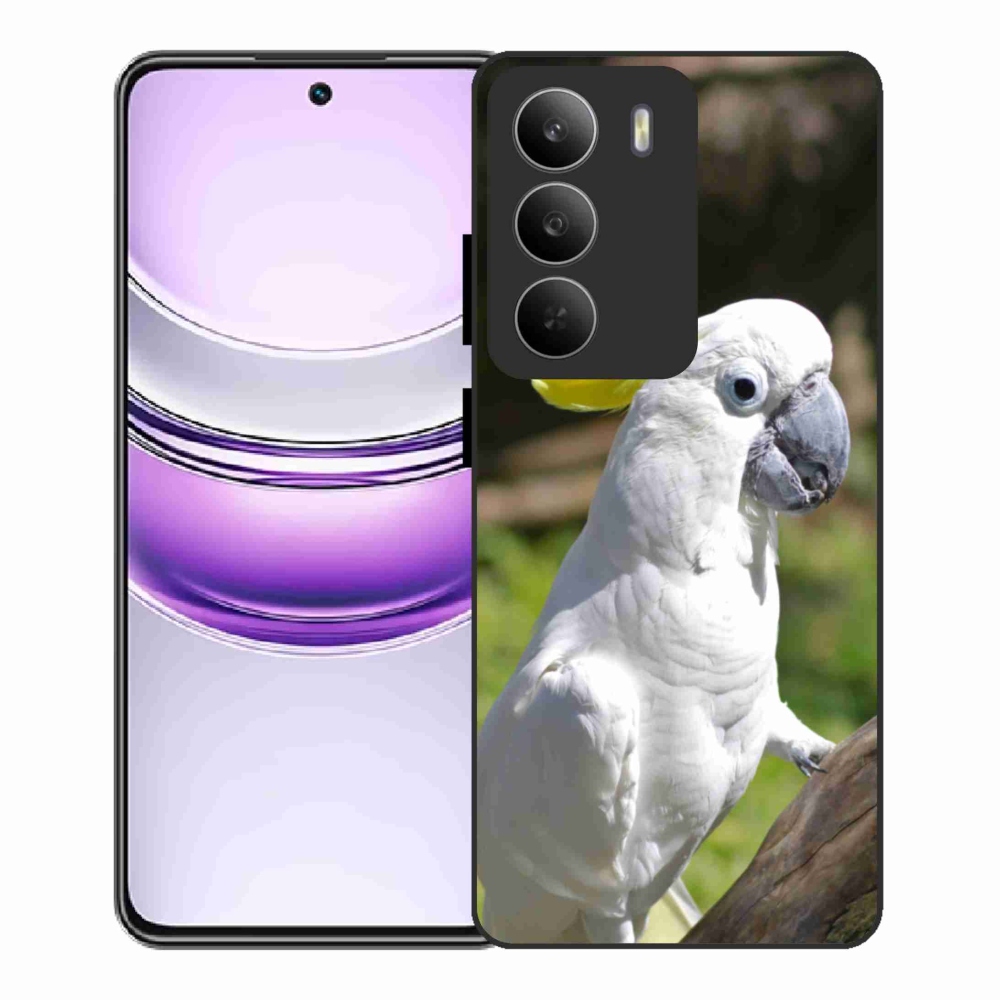 Gél borítás mmCase a Realme 14x 5G készülékhez - papagáj kakadu 2