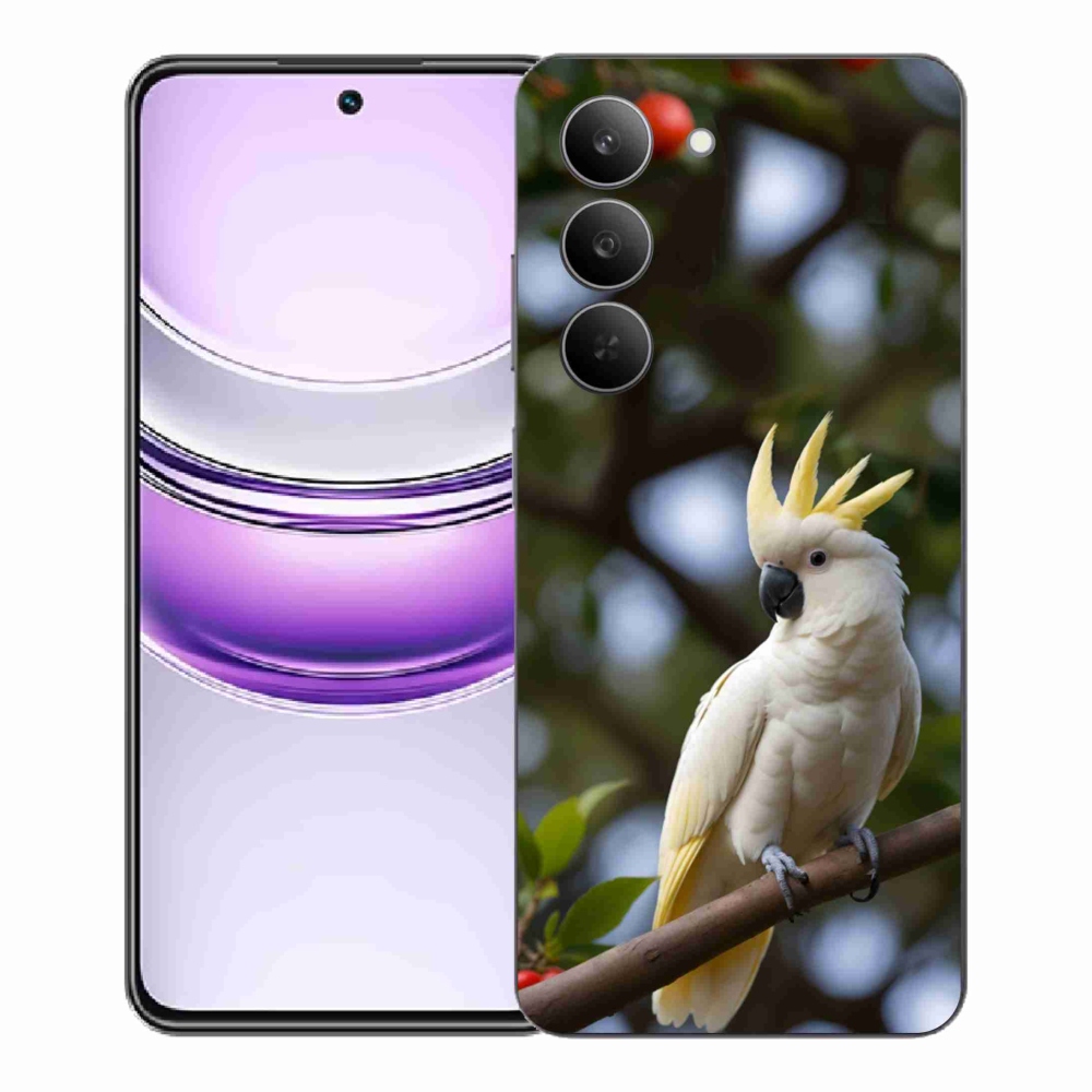 mmCase géltok a Realme 14x 5G-hez – kakadu papagáj 3