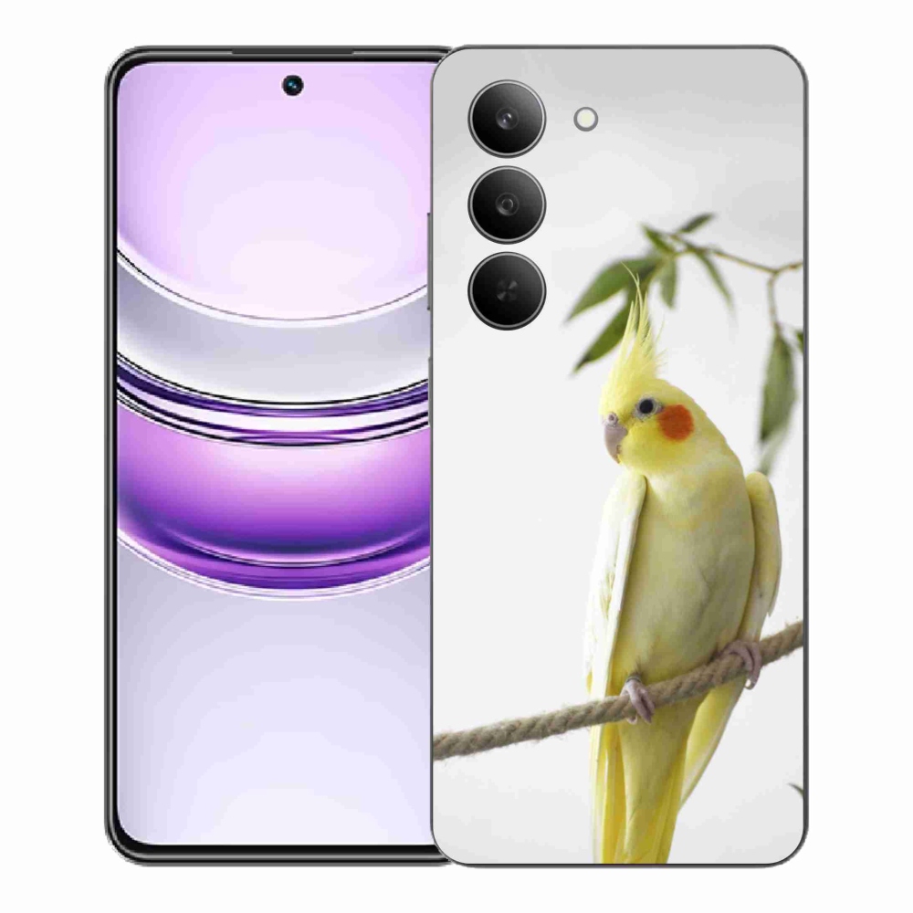 mmCase géltok a Realme 14x 5G-hez – tollas papagáj