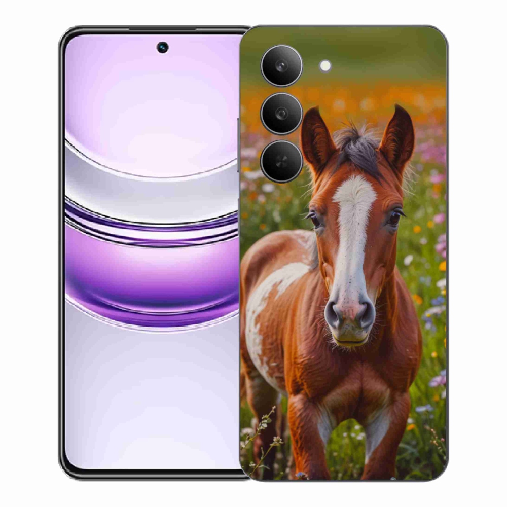 mmCase gél tok a Realme 14x 5G-hez – aranyos csikó