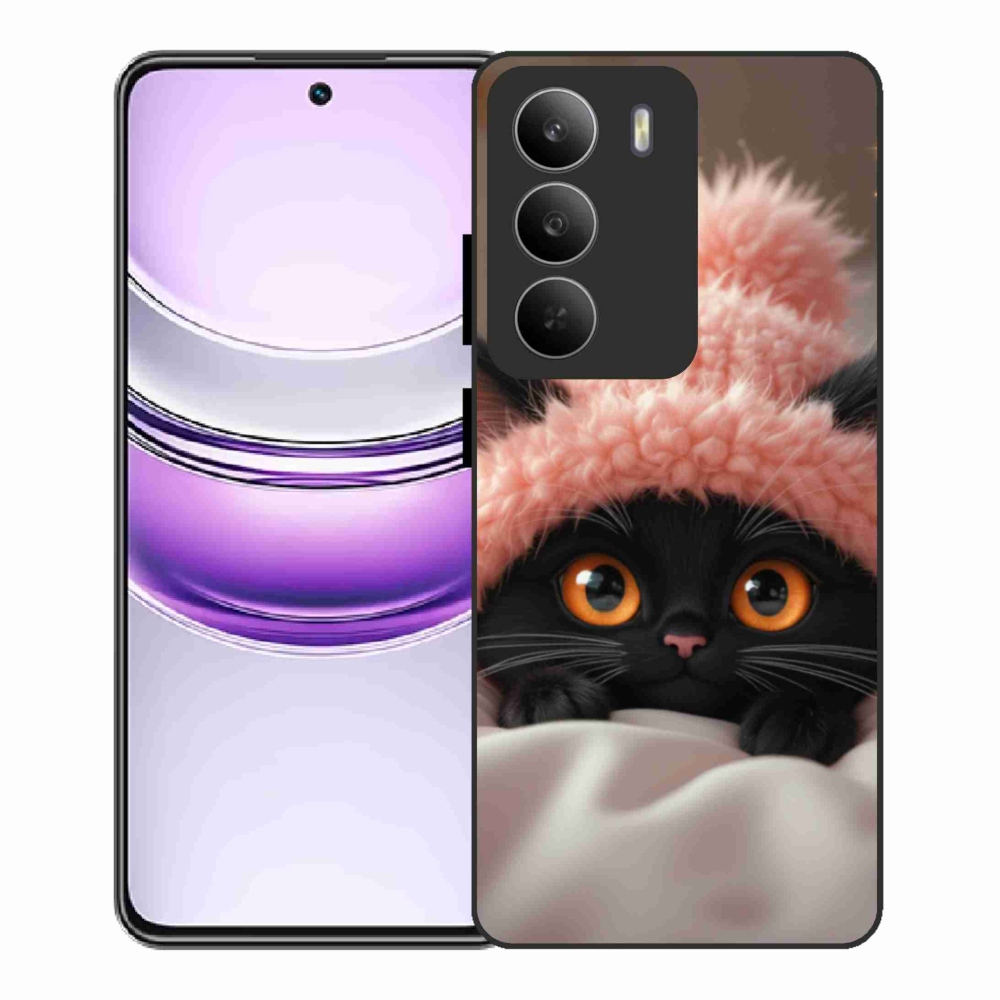 Gél borító mmCase a Realme 14x 5G készülékhez - aranyos cica 7