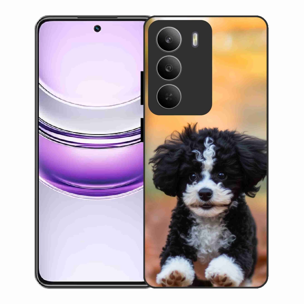 Gél borítás mmCase a Realme 14x 5G-hez - aranyos kiskutya 2