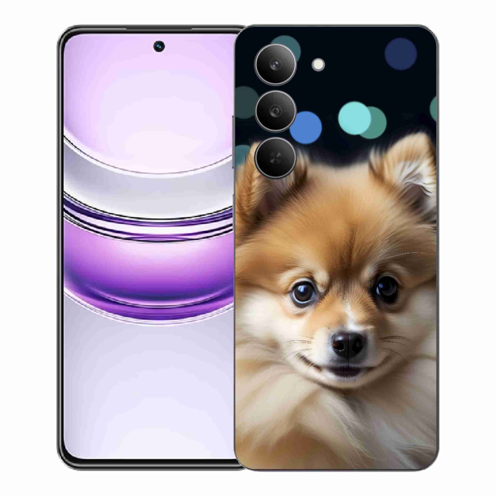 mmCase gél tok a Realme 14x 5G-hez – aranyos pomerániai