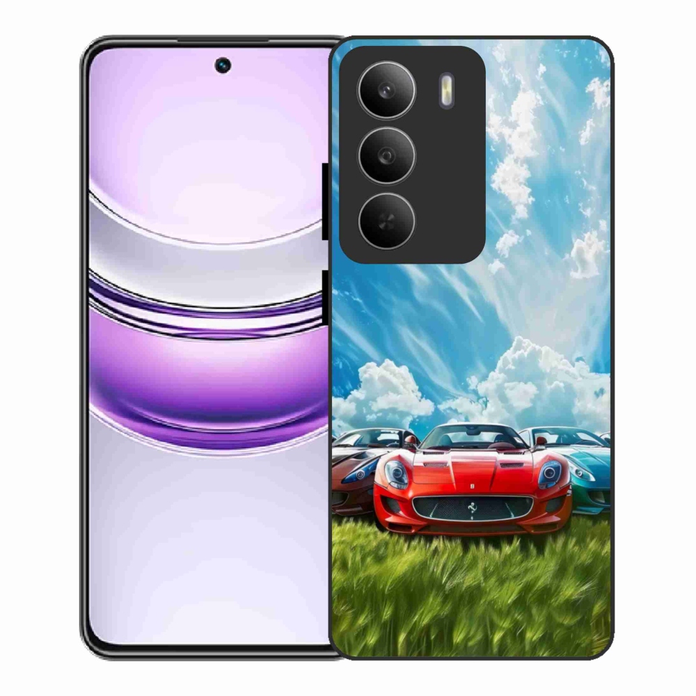 Gél borítás mmCase a Realme 14x 5G-hez - sportkocsikhoz