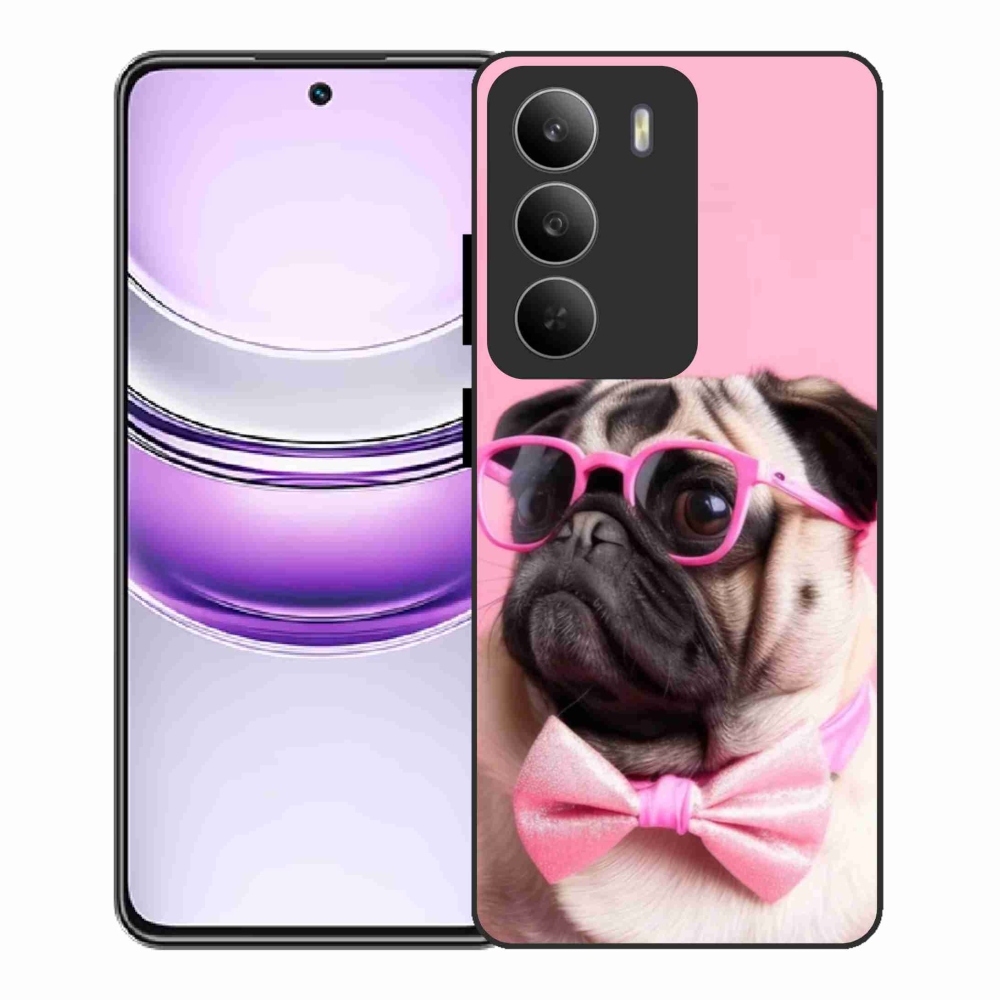 Gél borító mmCase a Realme 14x 5G készülékhez - stílusos mopsz