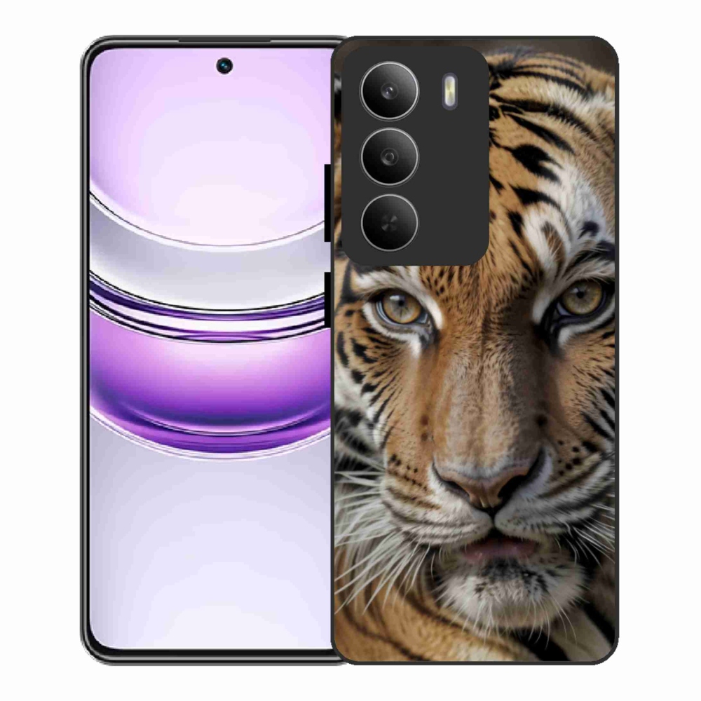 Gél borítás mmCase a Realme 14x 5G készülékhez - tigris nézet