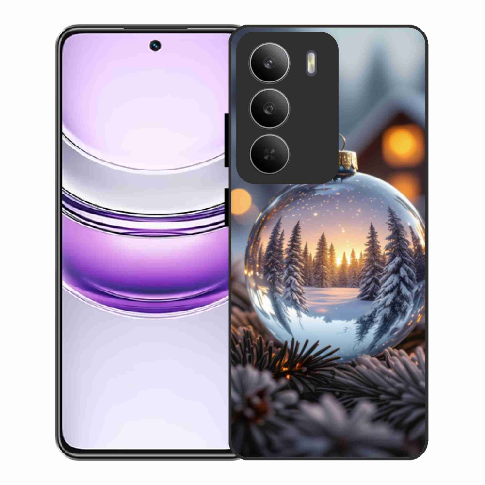 Gél borítás mmCase a Realme 14x 5G készülékhez - karácsonyi dekoráció