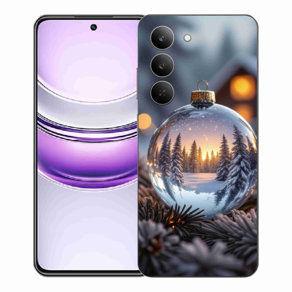 Gél borítás mmCase a Realme 14x 5G készülékhez - karácsonyi dekoráció