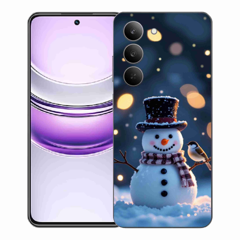 mmCase géltok a Realme 14x 5G-hez – karácsonyi hóember