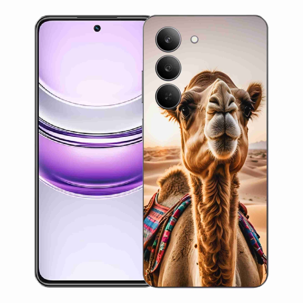 Gél borítás mmCase a Realme 14x 5G készülékhez - teve színű