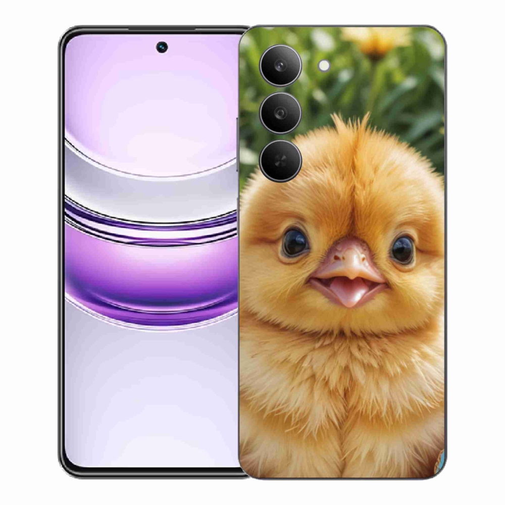 Gél borító mmCase a Realme 14x 5G-hez - boldog csaj