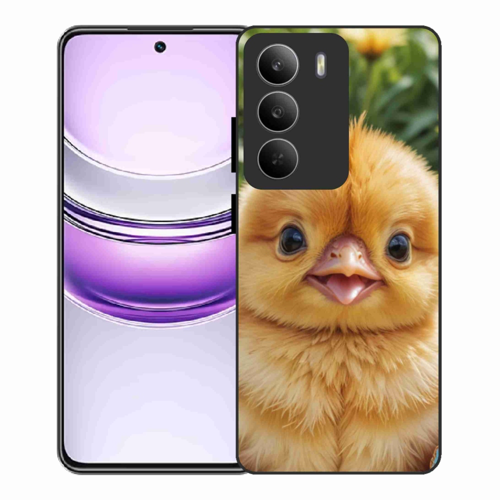 Gél borító mmCase a Realme 14x 5G-hez - boldog csaj