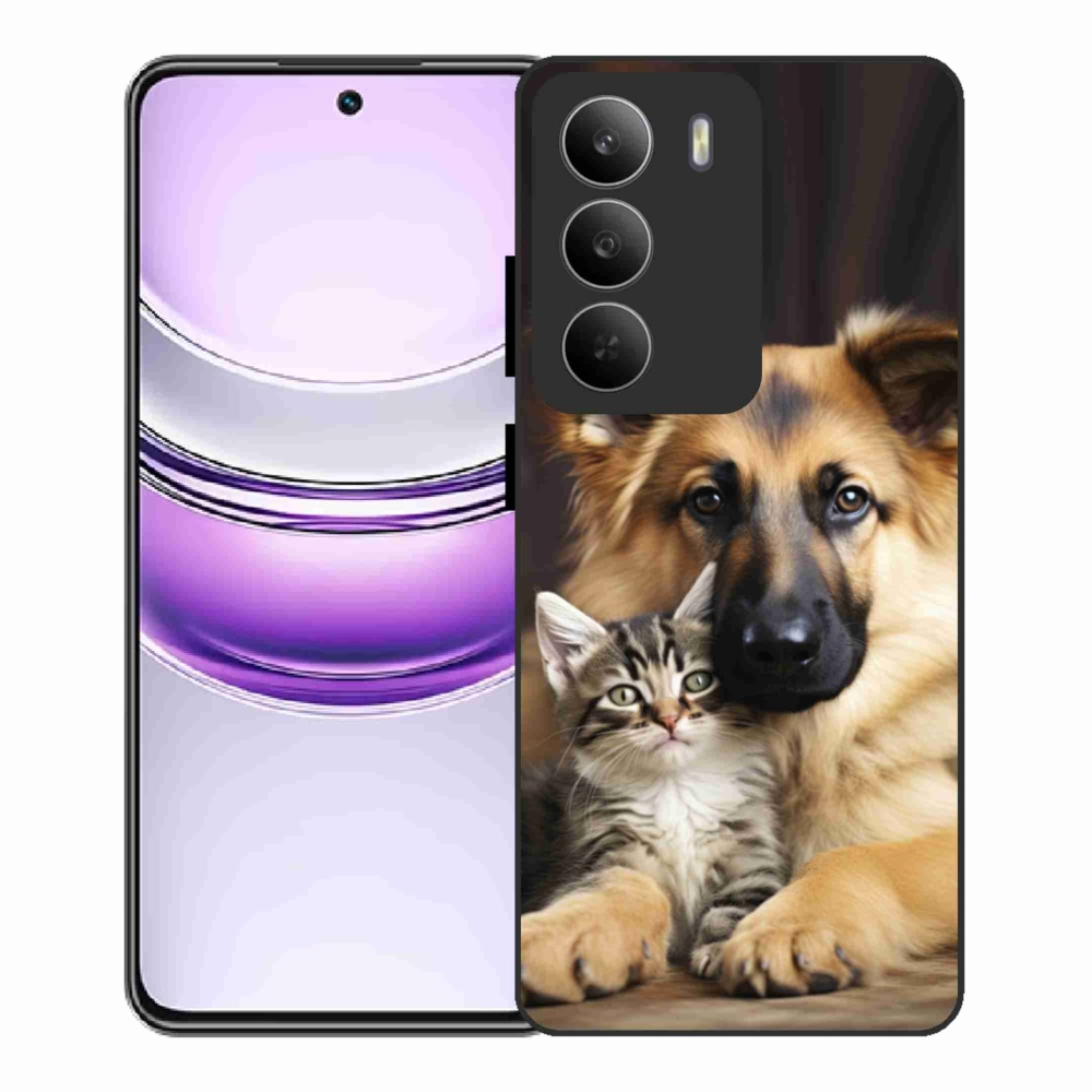 Gél borító mmCase a Realme 14x 5G készülékhez - állatbarátság