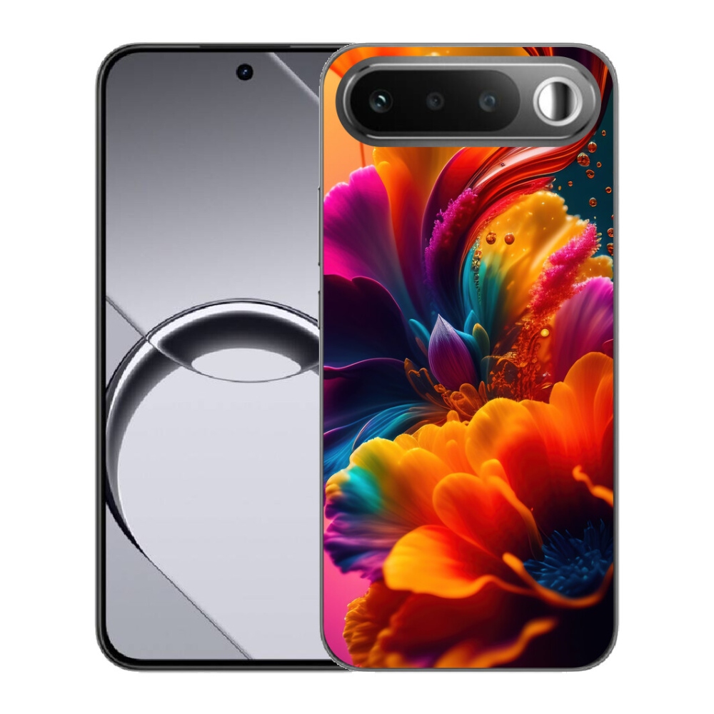 mmCase gélhuzat a Realme 16 5G-hez – absztrakt motívum 2
