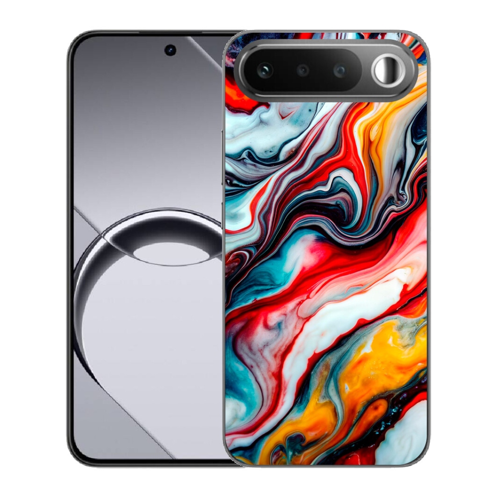 mmCase gélhuzat a Realme 16 5G-hez – absztrakt motívum 35