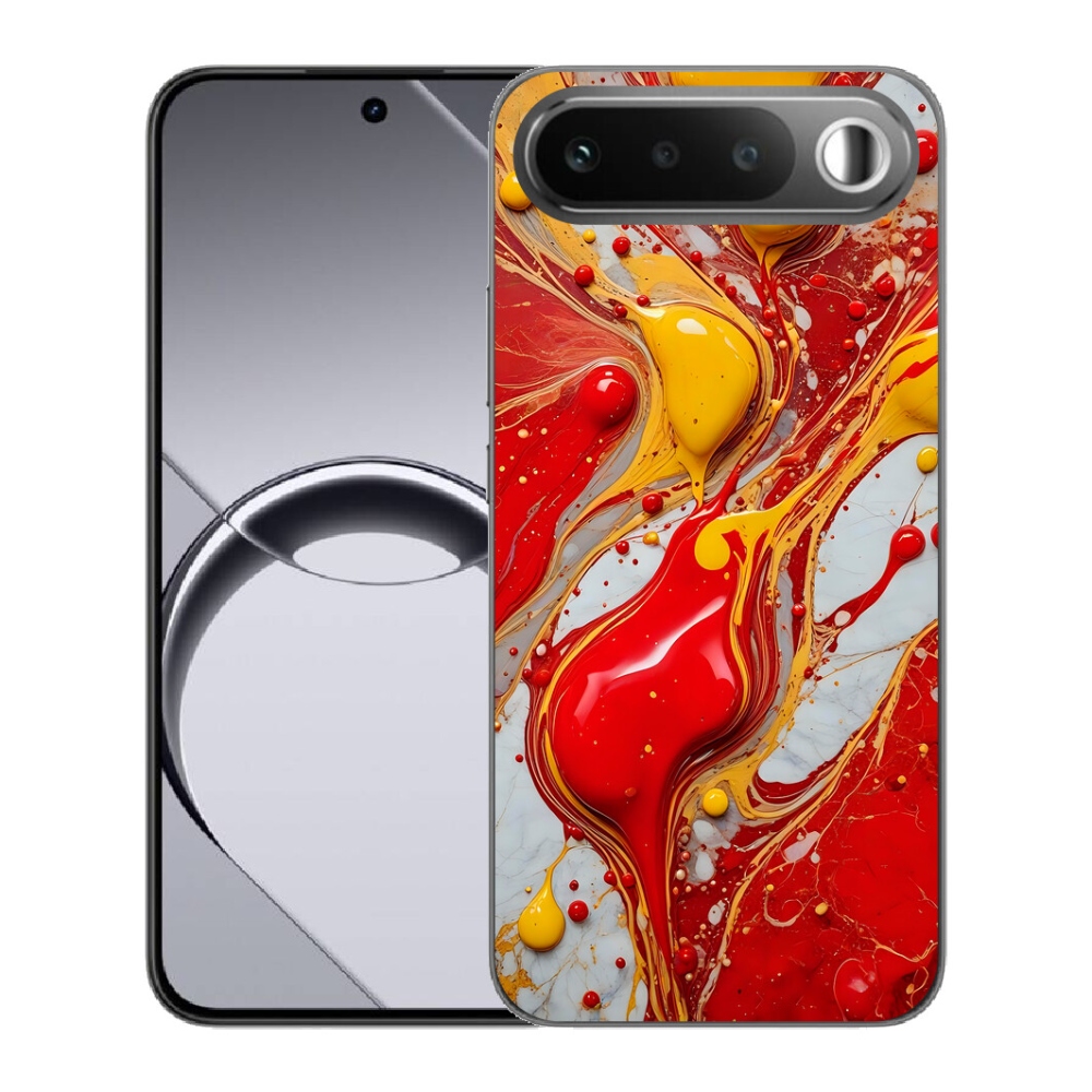 mmCase gélhuzat a Realme 16 5G-hez – absztrakt motívum 42