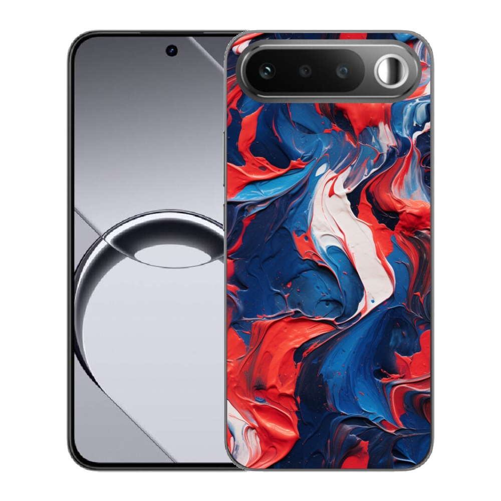 mmCase gélhuzat a Realme 16 5G-hez – absztrakt motívum 7