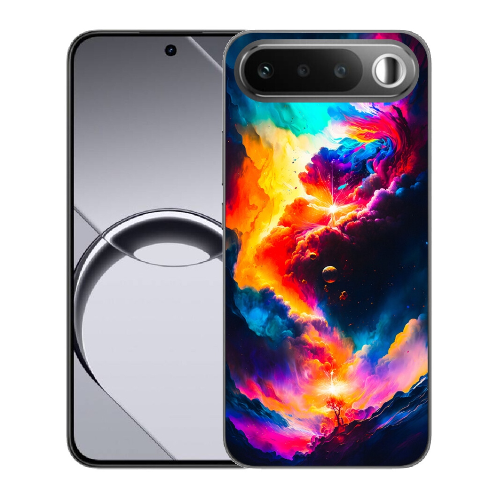 mmCase géltok a Realme 16 5G-hez – absztrakt motívum