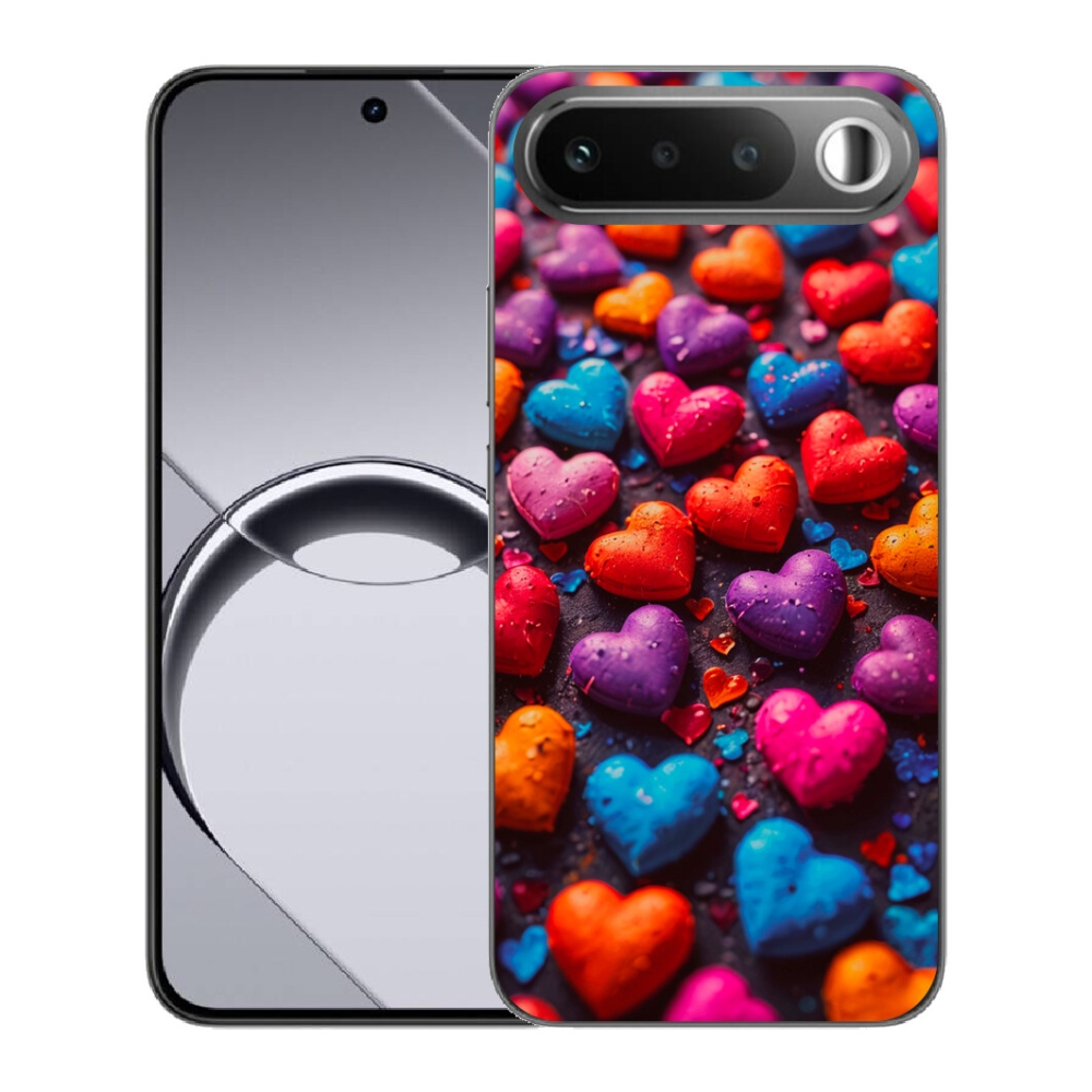 mmCase géltok a Realme 16 5G-hez – színes szívek
