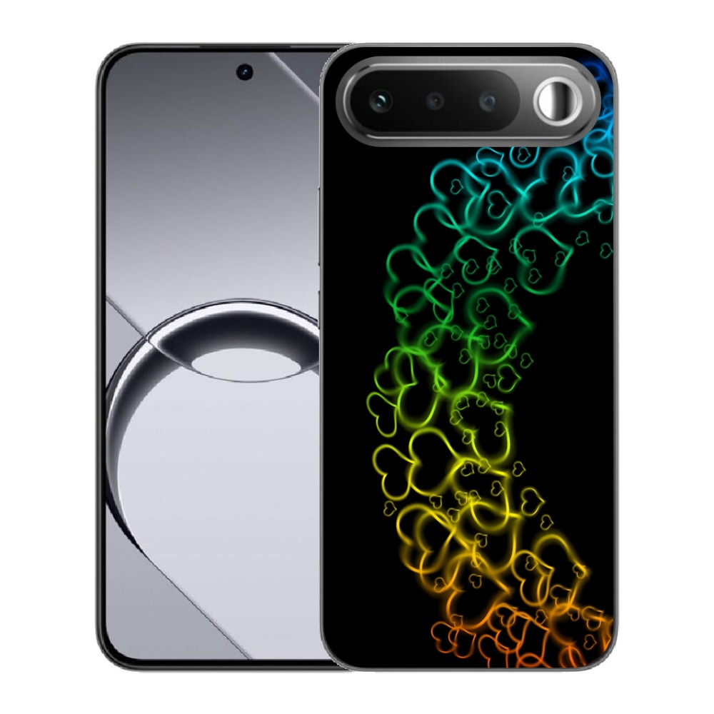 mmCase géltok a Realme 16 5G-hez – színes szívecskékkel